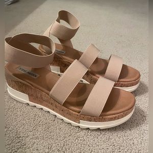 Steve Madden Bandi Blush Platform Sandals